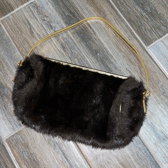 Vintage Harold’s Faux Fur Purse - Picture 3 of 6